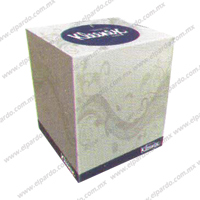 Panuelo Facial Kleenex Sellection Cubo 90hjs x 36cj